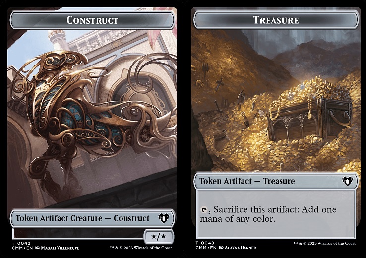 Construct (42) // Treasure (48) Token